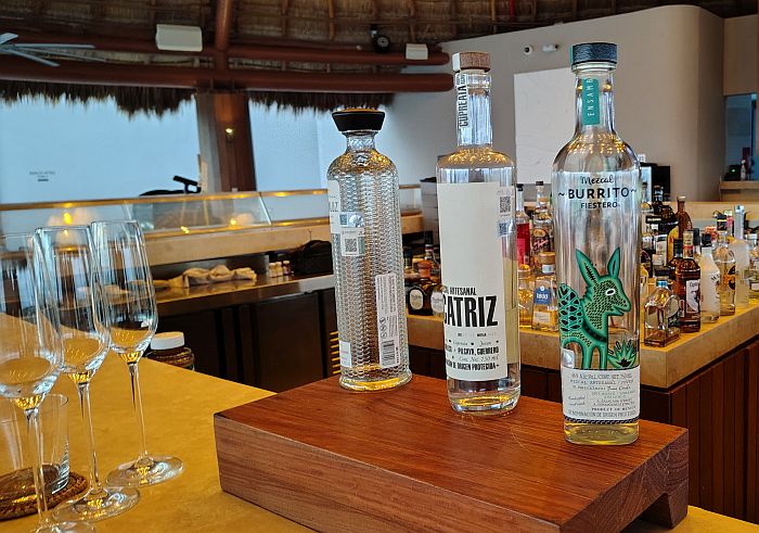 premium mezcal tasting experience at Almare Luxury Collection