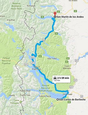 Patagonia lakes road trip