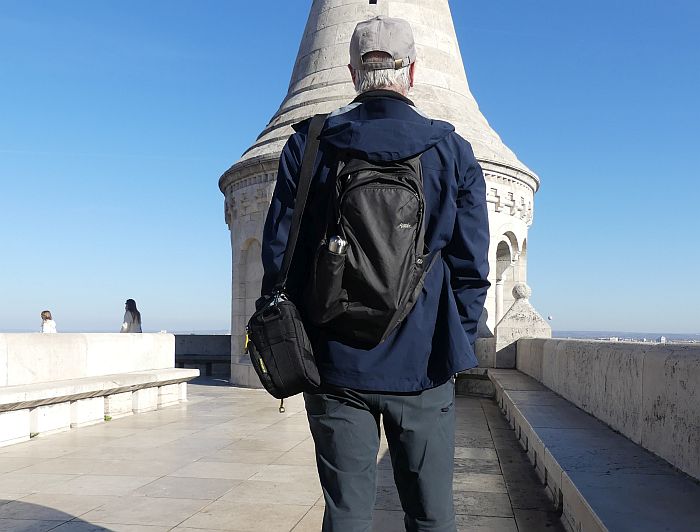 Voyagr jacket for travel