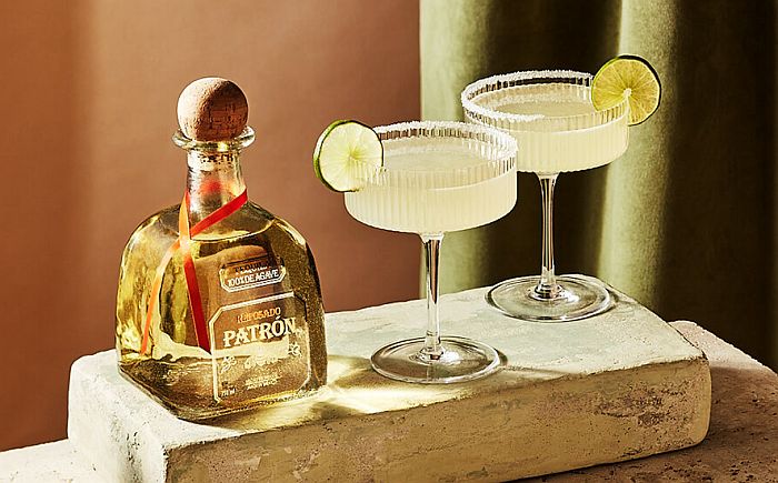 Patron Mexican tequila brand